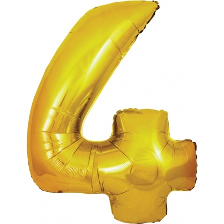 Gouden opblaasbare 40 folie ballonnen