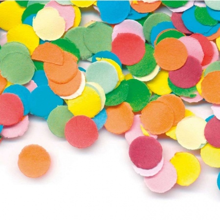 200 grams of colored confetti