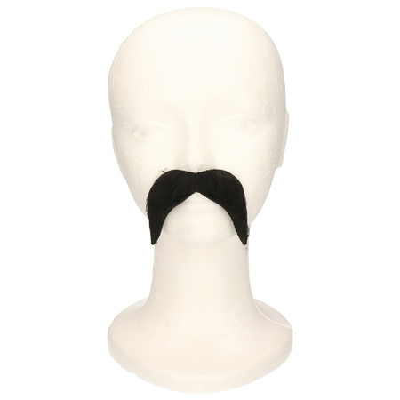 Cowboy or mexican tash - black - for adults - carnaval