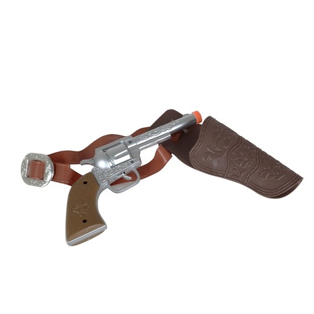 Cowboy gun with holster 22 cm