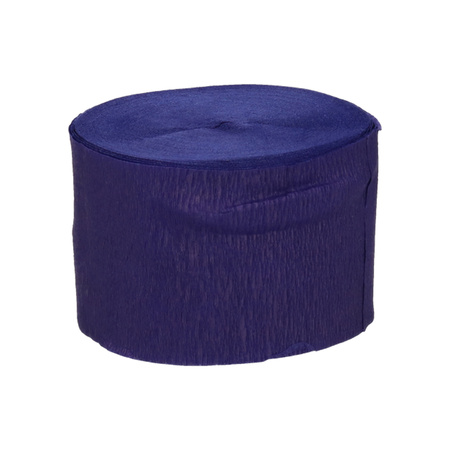 1x Crepe paper - blue/purple - 200 x 5 cm