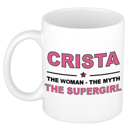 Crista The woman, The myth the supergirl collega kado mokken/bekers 300 ml