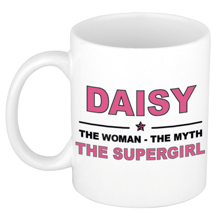 Daisy The woman, The myth the supergirl collega kado mokken/bekers 300 ml