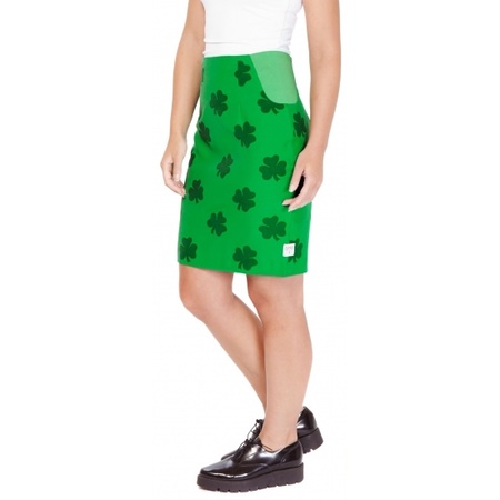 Groen dames kostuum St. Patricks Day