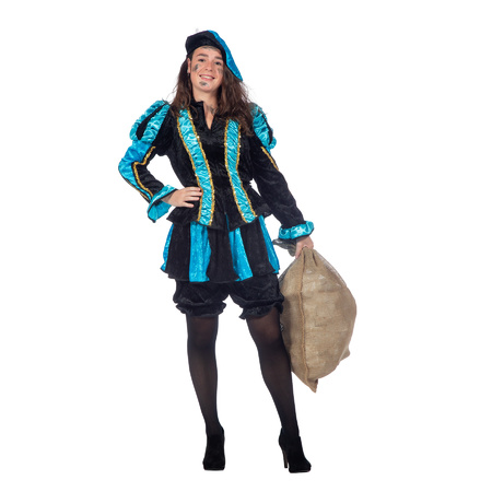 Piet ladies costume blue