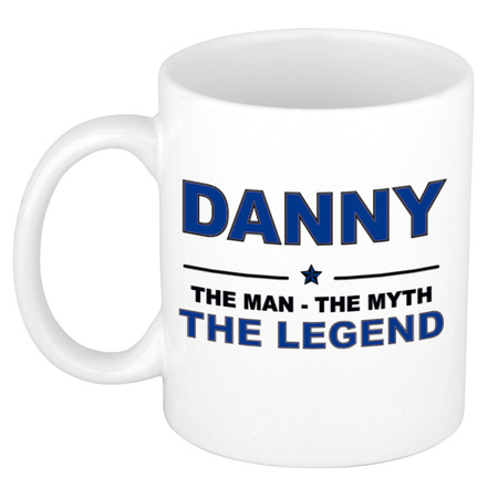 Danny The man, The myth the legend collega kado mokken/bekers 300 ml