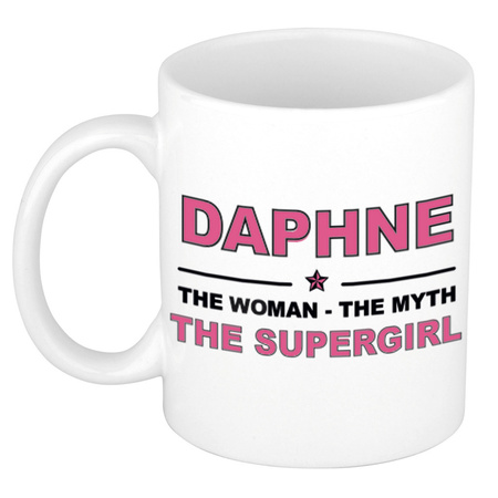 Daphne The woman, The myth the supergirl collega kado mokken/bekers 300 ml