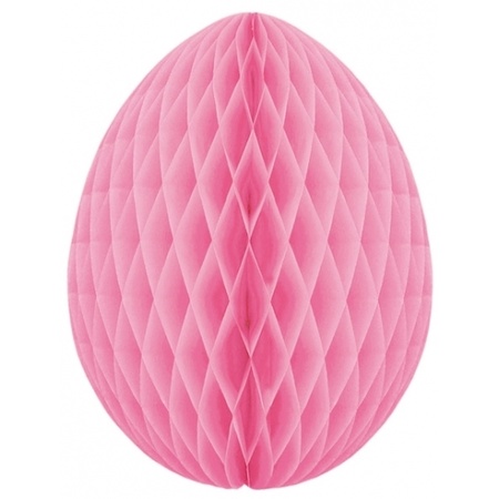 Deco easter egg light pink 10 cm