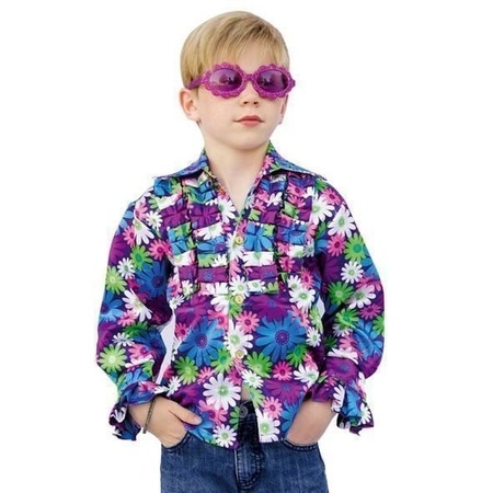 Seventies disco blouse for children 