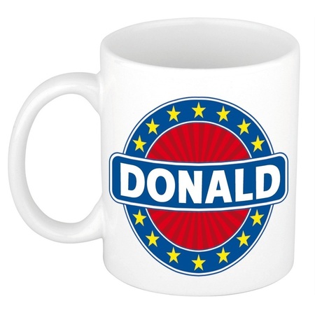 Namen koffiemok / theebeker Donald 300 ml