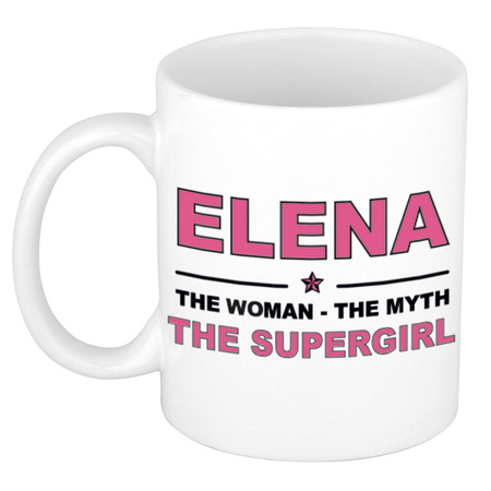 Elena The woman, The myth the supergirl collega kado mokken/bekers 300 ml