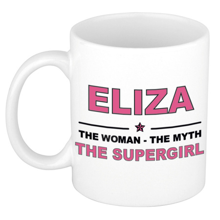 Eliza The woman, The myth the supergirl collega kado mokken/bekers 300 ml