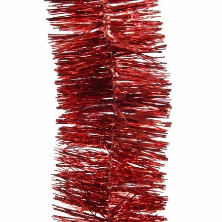 Party garland red foil 270 cm