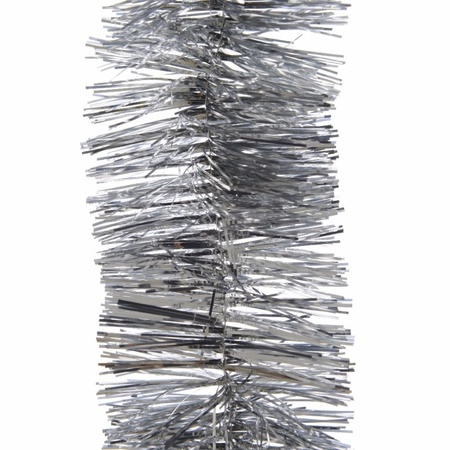 Party garland silver foil 7 x 270 cm