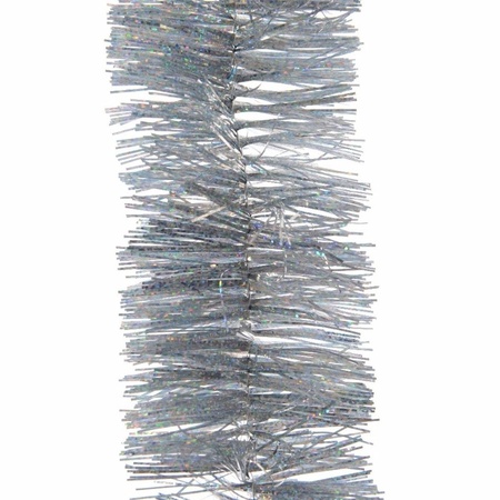 Party garland silver glitter foil 270 cm