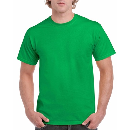 Irish green cotton shirts for men