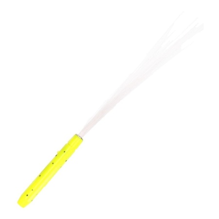 Fiber LED licht stick geel