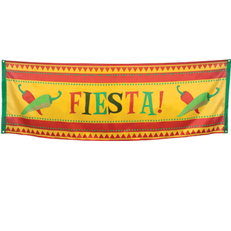 Mexican fiesta banner