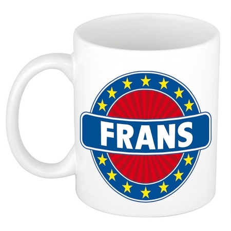 Namen koffiemok / theebeker Frans 300 ml