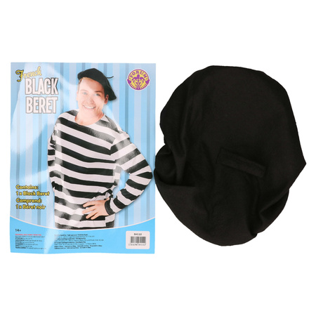 French beret black