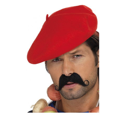 Franse hoedjes rode baret