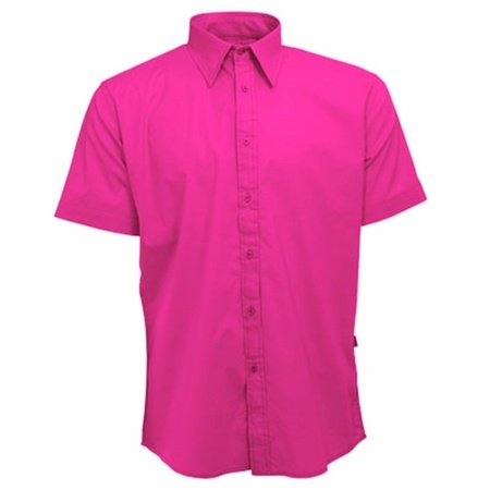Fuchsia Lemon&Soda shirts voor heren roze/ fuchsia