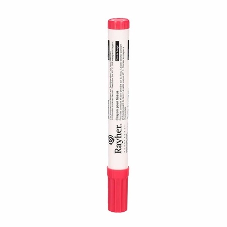 Fuchsia pink textile marker with thick point