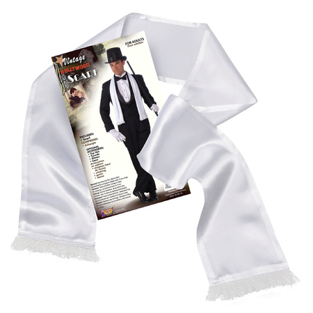 Gangster scarf with tassels