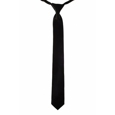 Gangsterkleding stropdas zwart