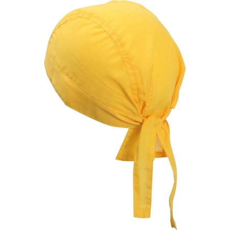 Gele hoofddoek uni 1