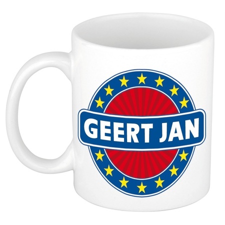 Geert jan name mug 300 ml