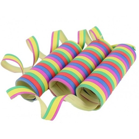 Colored streamers 18 pieces