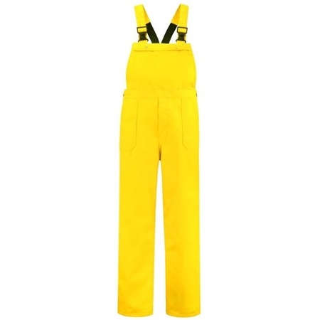 Yellow dungarees for adults