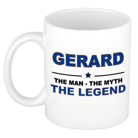 Gerard The man, The myth the legend collega kado mokken/bekers 300 ml