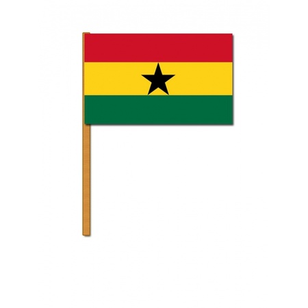 Ghana waving flag