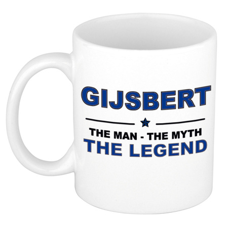 Gijsbert The man, The myth the legend name mug 300 ml