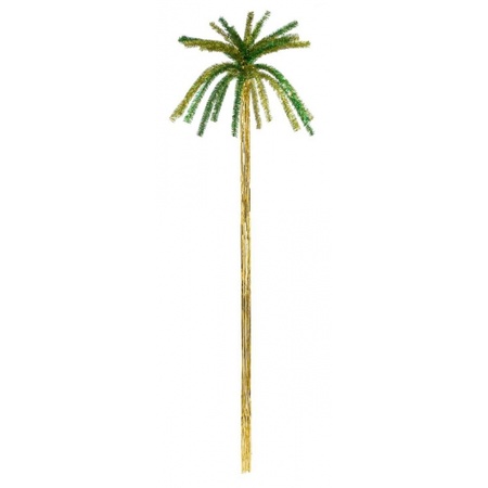 Glitter decoratie palmboom 200 cm