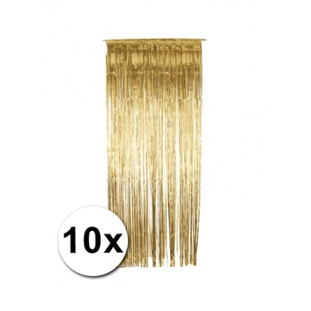 Golden door curtain 10x