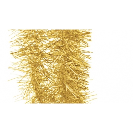Gold tinsel 180 cm
