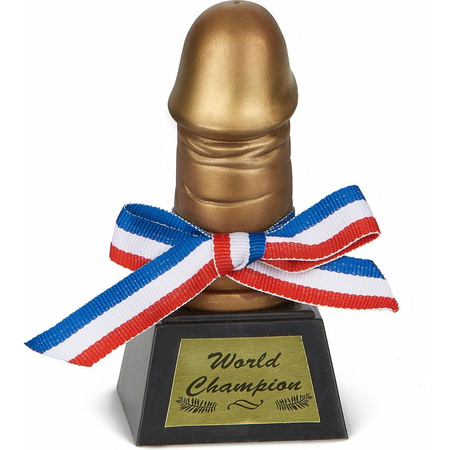 Gold willy award 13 cm