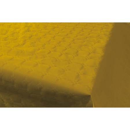 Gold Yellow paper tablecloth 800 x 118 cm