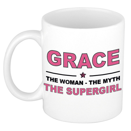 Grace The woman, The myth the supergirl collega kado mokken/bekers 300 ml