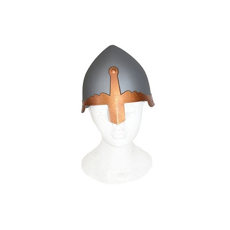 Plastic helm ridder grijs