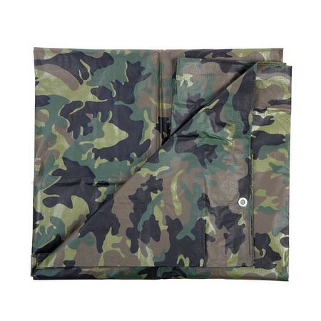 Green camouflage tarpaulin 2  x 3 m