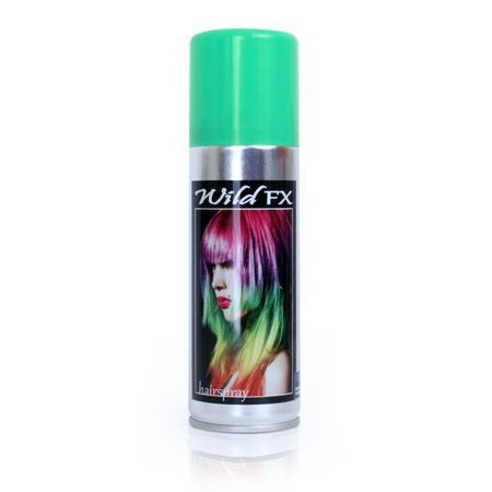 Green hairspray