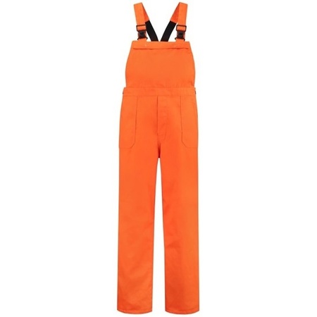 Big size orange dungarees for adults