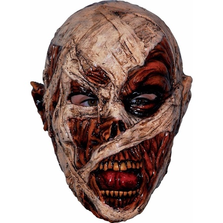 Ghoulish Mummie latex masker voor volwassenen