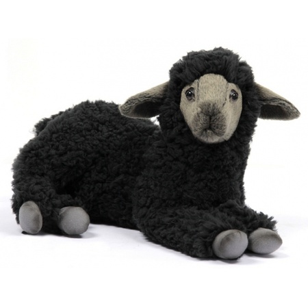 Plush black lamb 33 cm