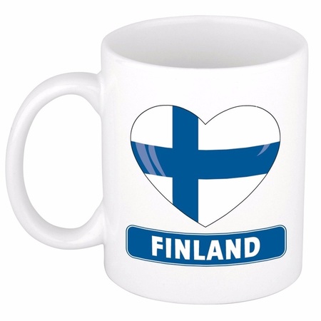 Heart Finland mug 300 ml