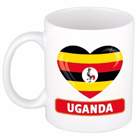 Heart Uganda mug 300 ml